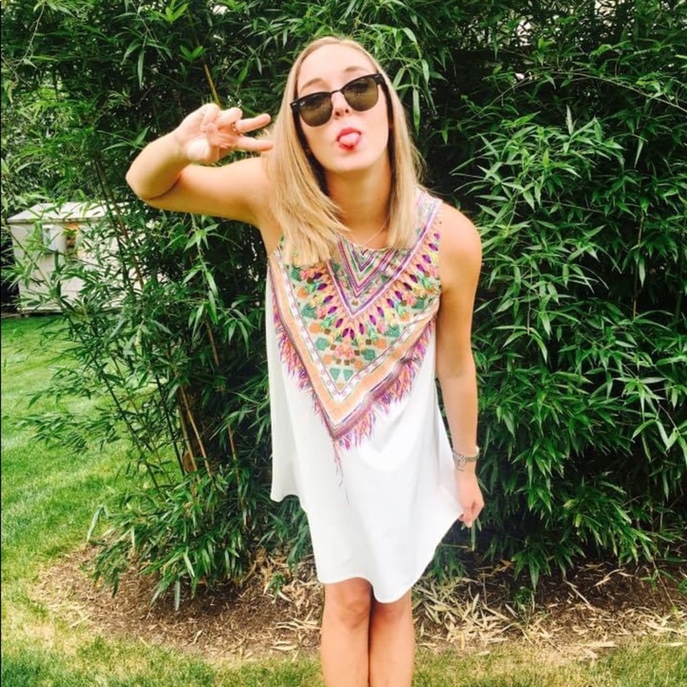 Indikah Tribal Print Dress